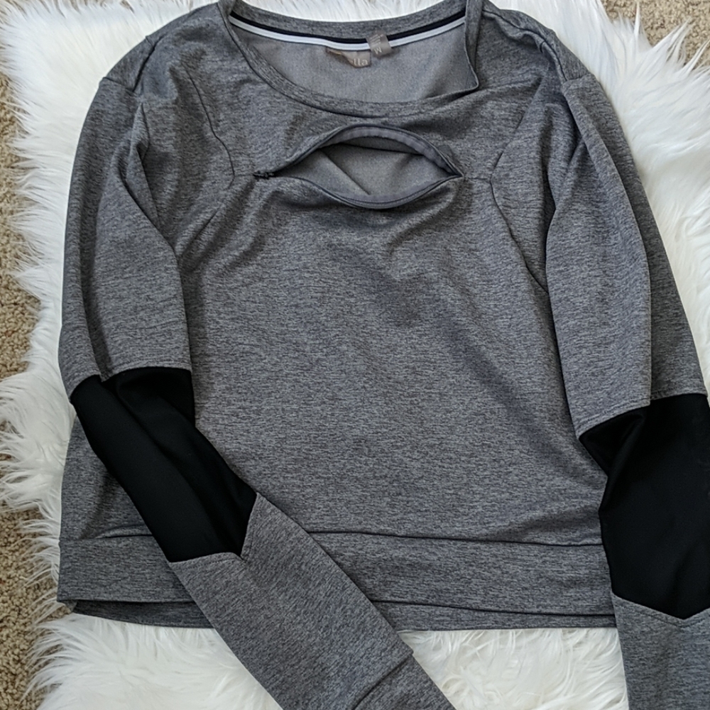 Zella Crop Workout Top